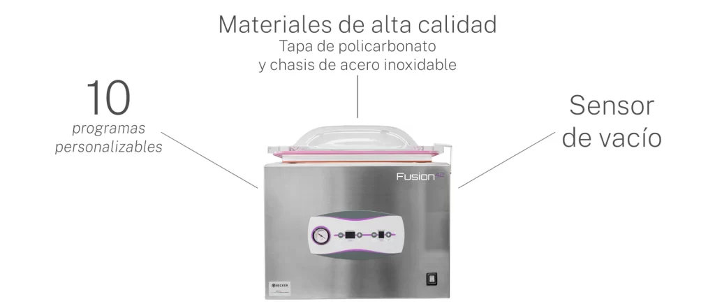 EMPACADO AL VACÍO - FUSION CU